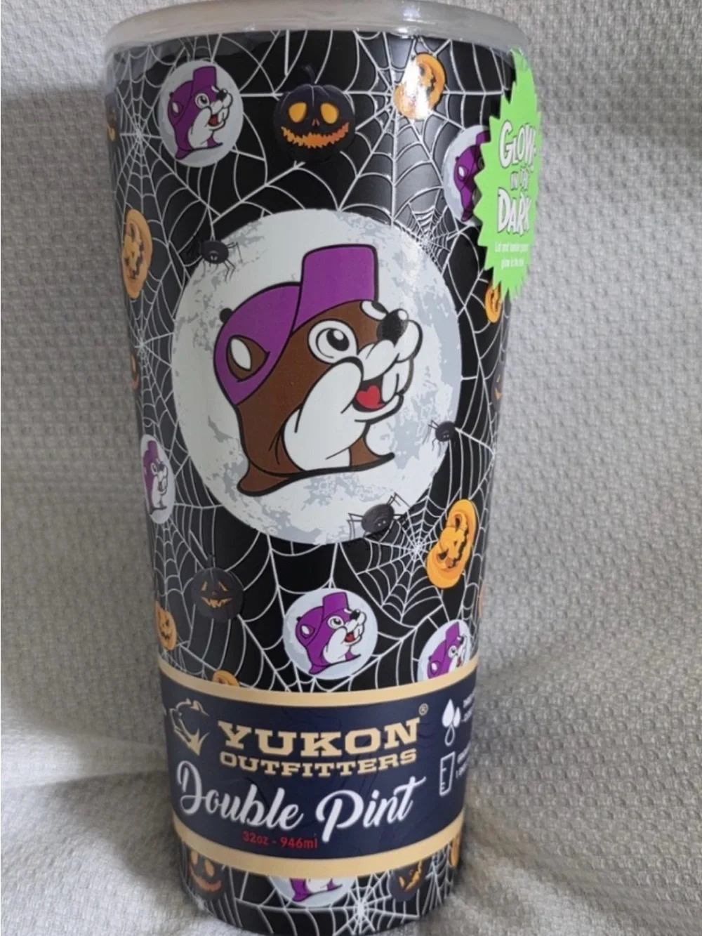 Yukon Outfitters Purple Halloween Double Pint Tumbler